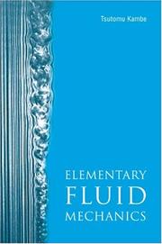 Cover of: Elementary Fluid Mechanics