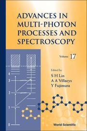 Cover of: Advances In Multi-photon Processes And Spectroscopy by 