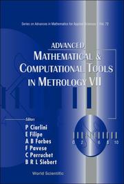 Cover of: Advanced Mathematical And Computational Tools in Metrology