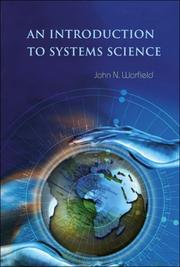 Cover of: An Introduction to Systems Science by John N. Warfield