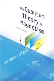 Cover of: Quantum Theory of Magnetism