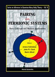 Cover of: Pairing in Fermionic Systems | 