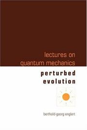 Lectures on Quantum Mechanics by Berthold-Georg Englert