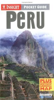 Cover of: Insight Pocket Guide Peru
