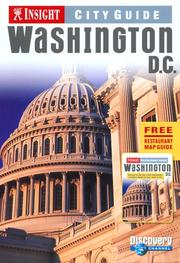 Cover of: Insight City Guide Washington D.C. by Bell, Brian