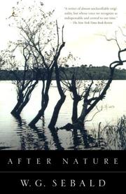 Cover of: After Nature by W.G. Sebald