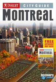 Cover of: Insight City Guide Montreal