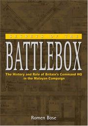 Cover of: Secrets of the battlebox by Romen Bose