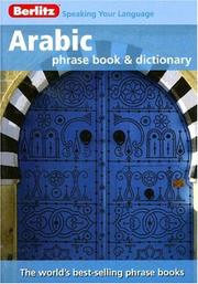 Cover of: Berlitz Arabic Phrase Book & Dictionary