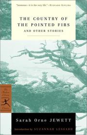 Cover of: The country of the pointed firs and other stories by Sarah Orne Jewett
