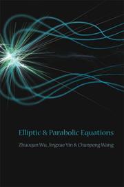 Cover of: Elliptic & Parabolic Equations | Zhuoqun Wu