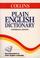 Cover of: Plain English Dictionary