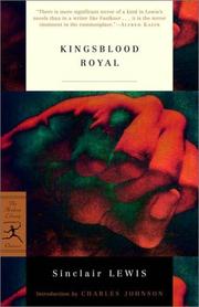 Cover of: Kingsblood royal by Sinclair Lewis