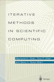 Cover of: Iterative methods in scientific computing