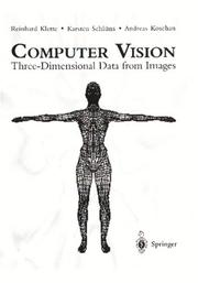 Cover of: Computer Vision by Reinhard Klette, Karsten Schluns, Andreas Koschan