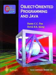 Cover of: Object-oriented programming and Java