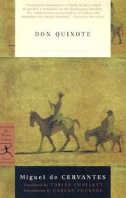 Cover of: Don Quixote (Modern Library Classics) by Miguel de Cervantes Saavedra