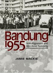 Cover of: Bandung 1955: non-alignment and Afro-Asian solidarity