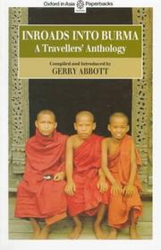 Cover of: Inroads into Burma: a travellers' anthology
