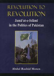 Revolution to revolution by A. Rashid Moten
