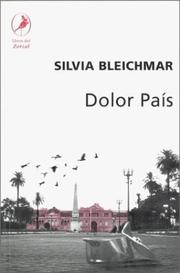 Cover of: Dolor país