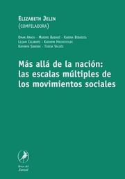 Cover of: Mas Alla de La Nacion by Elizabeth Jelin