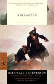 Cover of: Kidnapped, or, The lad with the silver button by Robert Louis Stevenson