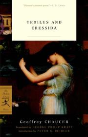 Cover of: Troilus and Cressida by Geoffrey Chaucer