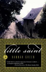 Cover of: Little saint by Joanne Greenberg