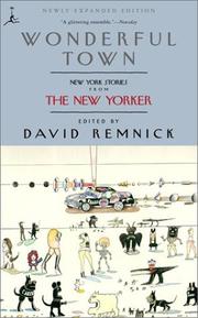 Cover of: Wonderful Town by David Remnick