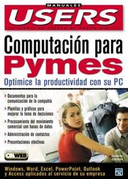 Cover of: Computacion para PyMEs by Norberto Szerman