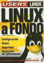 Cover of: Linux a Fondo: Manuales USERS, en Español / Spanish (Manuales Users)