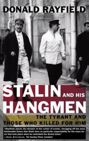 Cover of: Stalin and His Hangmen by Donald Rayfield