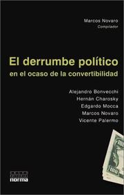 Cover of: El Derrumbe Politico En El Ocaso de La Convertibilidad (Colección Biografias y Documentos)