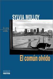 Cover of: El común olvido