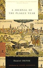 Cover of: A journal of the plague year by Daniel Defoe