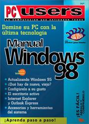 Cover of: Domine su PC con la última tecnología: manual de Windows 98 (PC Users; La Computacion Que Entienden Todos)