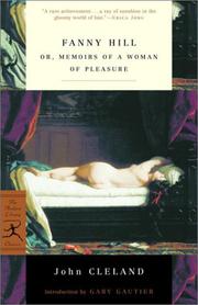 Cover of: Fanny Hill, or, Memoirs of a woman of pleasure by John Cleland