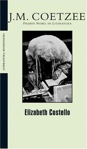 Cover of: Elizabeth Costello (Spanish) by J. M. Coetzee