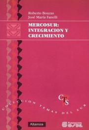 Cover of: MERCOSUR, integración y crecimiento