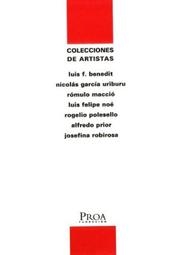 Cover of: Colecciones de artistas. by 