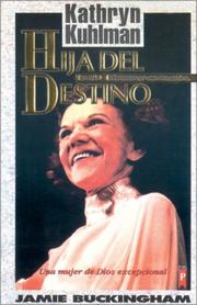 Cover of: Kathryn Kuhlman Hija del destino