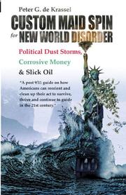 Cover of: Custom Maid for New World Disorder | Peter de Krassel