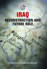 Cover of: Iraq by Emirates Center for Strategic Studies and Research, Emirates Center for Strategic Studies and Research