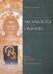 Cover of: Archaeology and the Crusades | 
