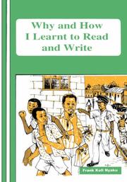 Cover of: Why and How I learnt to Read and Write