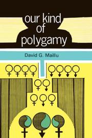 Cover of: Our Kind of Polygamy by David G. Maillu, David G. Maillu