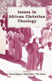 Cover of: Issues in African Christian theology