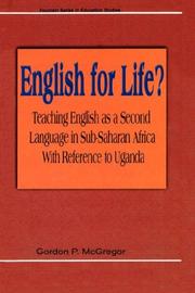 English for life? by G. P. Mcgregor