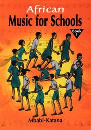 Cover of: African music for school